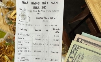 Nha Trang: Làm rõ thông tin một nhà hàng “chặt chém” du khách