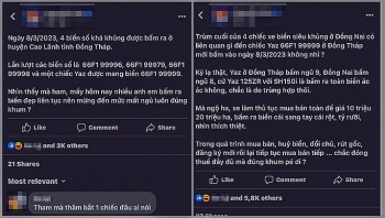 Đồng Tháp thành lập tổ thanh tra đặc biệt kiểm tra vụ 4 biển số xe đẹp