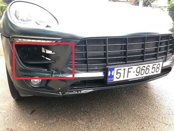 Xe Porsche Macan hỏng động cơ khi đến hãng thay cản trước?