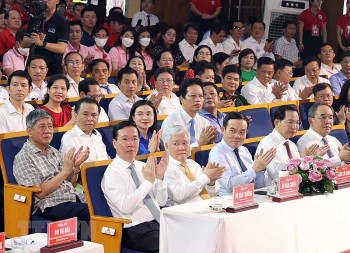 Chủ tịch nước Võ Văn Thưởng dự Lễ phát động Tháng nhân đạo quốc gia