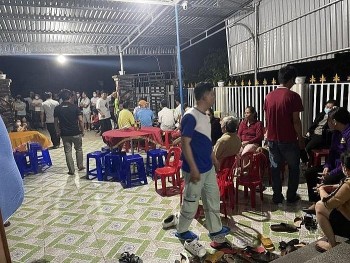 Quảng Ngãi: Đến hồ chứa nước chơi, 3 em nhỏ trượt chân đuối nước tử vong