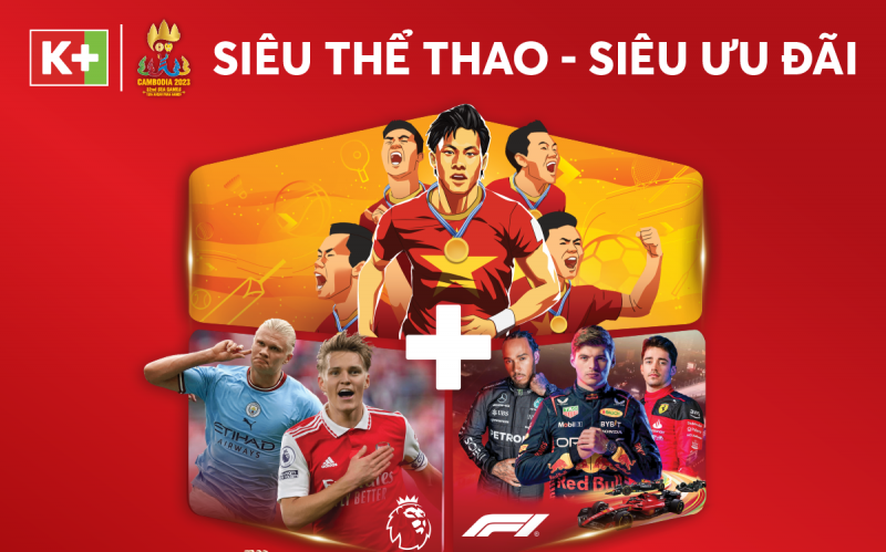 SEA Games 32 cùng loạt chương trình đặc sắc bùng nổ trên K+