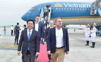 Thủ tướng Đại Công quốc Luxembourg bắt đầu thăm chính thức Việt Nam