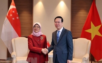 Chủ tịch nước: Thúc đẩy quan hệ Việt Nam-Singapore lên tầm cao mới