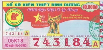 Công ty Xổ số Bình Dương xin lỗi vì tờ vé số nhầm sự kiện liên quan Chiến thắng Điện Biên Phủ
