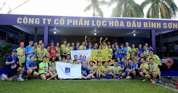 Đội tuyển PV GAS tham gia giải chạy“Quảng Ngãi Marathon - Cup BSR 2023