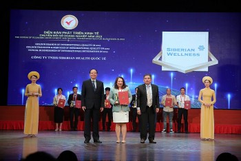 Siberian Wellness vinh dự nhận giải thưởng Top 10 Thương hiệu Vàng Chất lượng Quốc tế 2023
