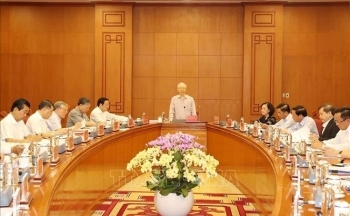 Tổng Bí thư Nguyễn Phú Trọng chủ trì họp Thường trực BCĐ Trung ương về phòng, chống tham nhũng, tiêu cực