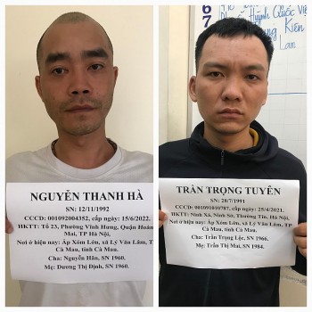 Cà Mau bắt 4 đối tượng liên quan đến 2 nhóm cho vay nặng lãi với lãi suất 365%/năm