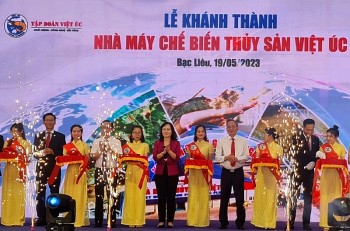 Bạc Liêu: Khánh thành nhà máy chế biến thủy sản trị giá 400 tỷ đồng
