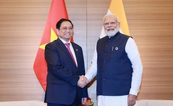 Việt Nam-Ấn Độ chia sẻ nhiều lợi ích chiến lược tương đồng