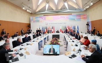 Thủ tướng Phạm Minh Chính nêu thông điệp tại phiên họp G7 mở rộng