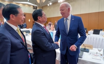 Thủ tướng Chính phủ Phạm Minh Chính gặp Tổng thống Hoa Kỳ Joe Biden