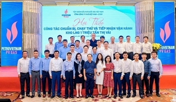 PV GAS chạy thử và tiếp nhận vận hành kho LNG 1 triệu tấn Thị Vải