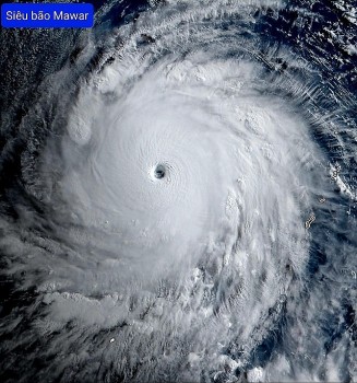 Việt Nam đang theo sát đường đi của siêu bão Mawar