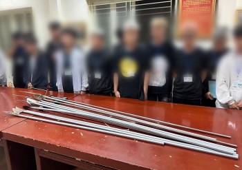 Hé lộ nguyên nhân 18 thanh thiếu niên bị bắt sau clip 