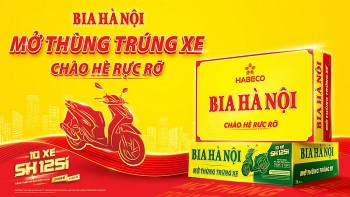 Rực rỡ chào hè, nhận ngay xe SH khi mở thùng bia Hà Nội