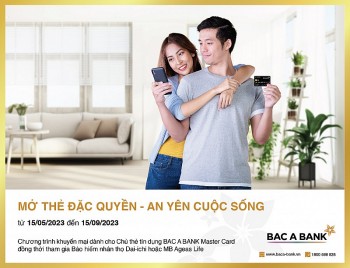 Sở hữu thẻ tín dụng quốc tế Bac A Bank: Nhận ưu đãi độc quyền, hoàn phí bảo hiểm