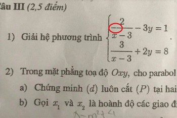 Sở Giáo dục và Đào tạo Hà Nội chấp nhận đáp án làm nhầm đề thi Toán in mờ