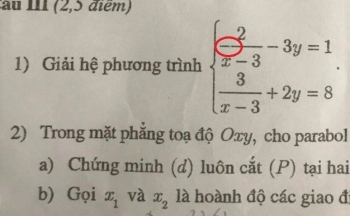 Vụ đề thi bị in mờ: Hà Nội chấp nhận cả phương án hiểu nhầm đề
