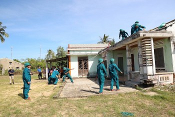 Diễn tập hành động sớm dựa vào dự báo bão và ngập lụt