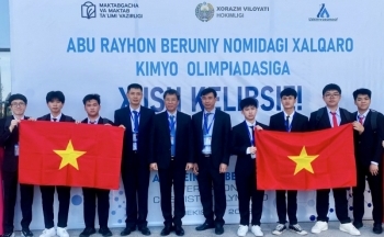 Việt Nam giành 4 HCV Olympic Hoá học quốc tế Abu Reikhan Beruniy 2023