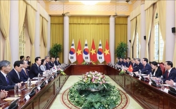 Tổng thống Hàn Quốc kết thúc tốt đẹp chuyến thăm cấp Nhà nước tới Việt Nam