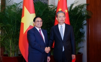 Thủ tướng Phạm Minh Chính hội kiến Ủy viên trưởng Nhân đại toàn quốc Trung Quốc