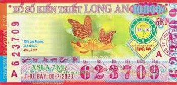 XSLA 8/7 - Kết quả xổ số Long An hôm nay ngày 8/7/2023 – KQXSLA thứ bảy ngày 8 tháng 7