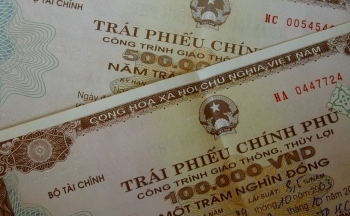 Lãi suất huy động trái phiếu Chính phủ tiếp tục giảm
