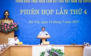 Thủ tướng chủ trì phiên họp Ban Chỉ đạo quốc gia thực hiện cam kết tại COP26
