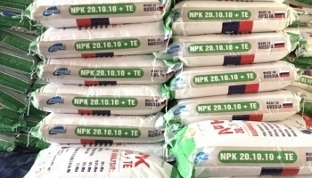 Giá phân bón nhập khẩu hạ nhiệt