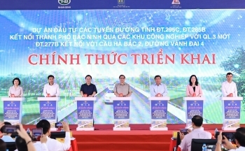 Thủ tướng dự lễ khởi công 3 tuyến đường có ý nghĩa lớn với Bắc Ninh và Hà Nội