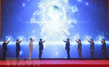 Chủ tịch Quốc hội dự Lễ Công bố Logo Hội nghị Nghị sỹ Trẻ Toàn cầu