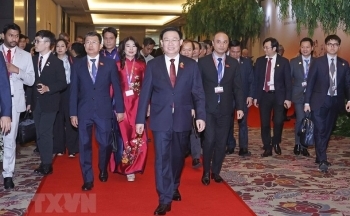 Hình ảnh Chủ tịch Quốc hội Vương Đình Huệ dự Lễ Khai mạc AIPA-44