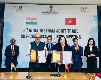 Kỳ họp thứ 5 Tiểu ban Thương mại hỗn hợp Việt Nam - Ấn Độ: Thúc đẩy hợp tác đầu tư