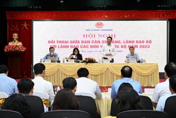 Hội nghị đối thoại giữa Ban cán sự đảng, lãnh đạo Bộ Công Thương và lãnh đạo các đơn vị thuộc Bộ