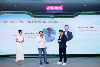 ANDROS Asia đẩy mạnh hợp tác với nhà nông, tăng diện tích vùng trồng