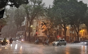 Thời tiết Hà Nội hôm nay 29/9/2023: Hà Nội tiếp tục dự báo có mưa to