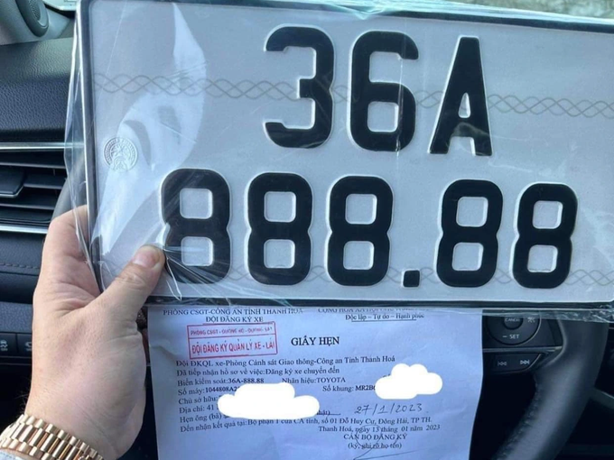 Danh sách biển số xe các tỉnh sẽ được đấu giá ngày 1/11/2023?