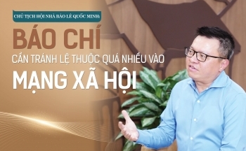 Chủ tịch Hội nhà báo Việt Nam Lê Quốc Minh: Báo chí cần tránh lệ thuộc quá nhiều vào mạng xã hội