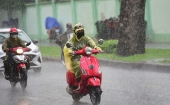 Thời tiết chiều nay 17/9/2023: Mưa diện rộng trên cả nước