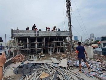 Quận Thanh Xuân (Hà Nội): Phát hiện 1 trường hợp vi phạm trật tự xây dựng trong tháng 9/2023