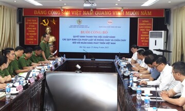 Thanh tra phòng cháy, chữa cháy 10 đơn vị thuộc Ngân hàng Phát triển Việt Nam