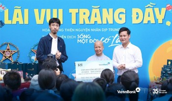 VietinBank và Đen Vâu mang “Lãi vui trăng đầy” đến với hàng ngàn trẻ em khó khăn