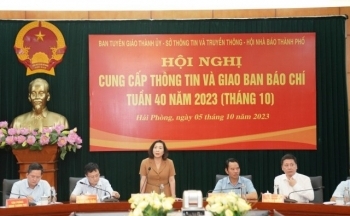 Hải Phòng: Tổ chức Hội nghị cung cấp thông tin và giao ban báo chí tháng 10
