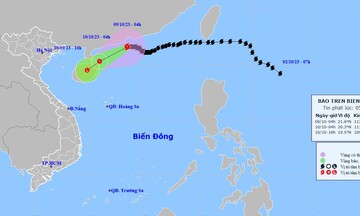 Thời tiết biển hôm nay 9/10/2023: Cảnh báo có mưa dông, lốc xoáy và gió giật mạnh