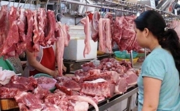 Heo hơi rớt giá, giá thịt tại chợ ở TP. Hồ Chí Minh vẫn ở mức cao