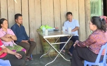 Trưởng thôn Ải Nam làm tốt công tác tuyên truyền chính sách dân tộc