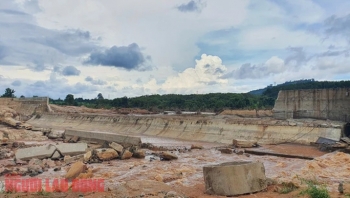 Chủ đầu tư báo cáo sự cố vỡ tường tại Thủy điện Ia Glae 2
